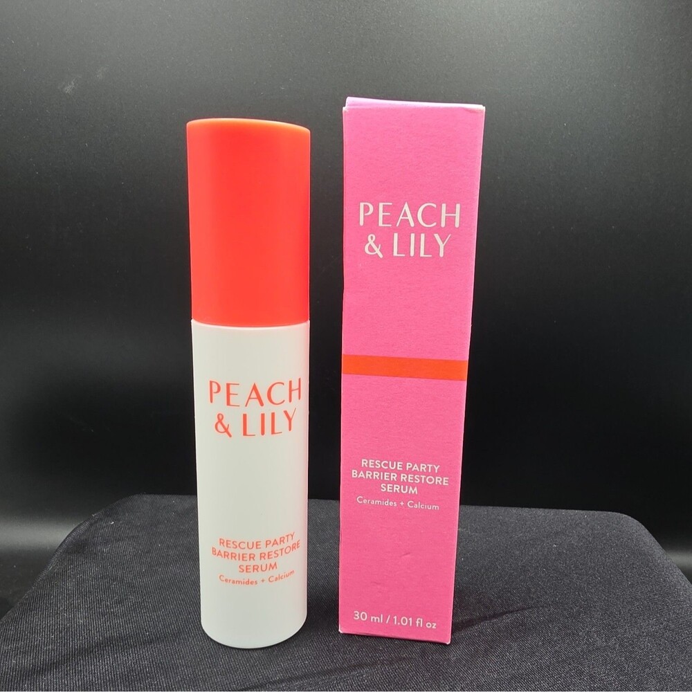Peach & Lily Rescue Party Barrier Restore Serum Full Size 1.01 FL Oz NEW